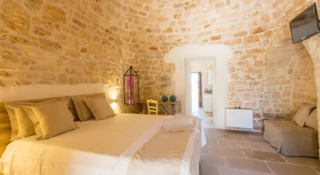 Двухместный номер Superior с видом на сад Masseria Castelluzzo