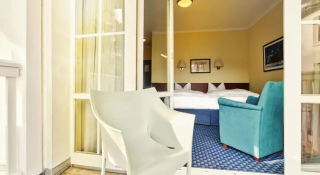 Двухместный номер Standard с балконом Neptun Hotel Kühlungsborn