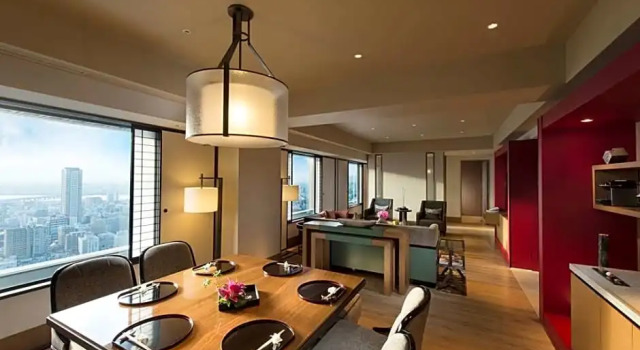 Двухместный люкс Presidential Hilton Osaka Hotel