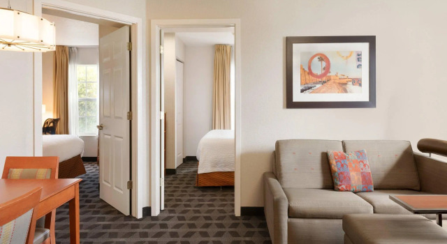 Люкс с 2 комнатами TownePlace Suites Fort Lauderdale West