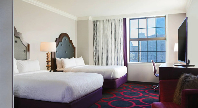 Четырёхместный номер Standard Courtyard by Marriott Boston Downtown