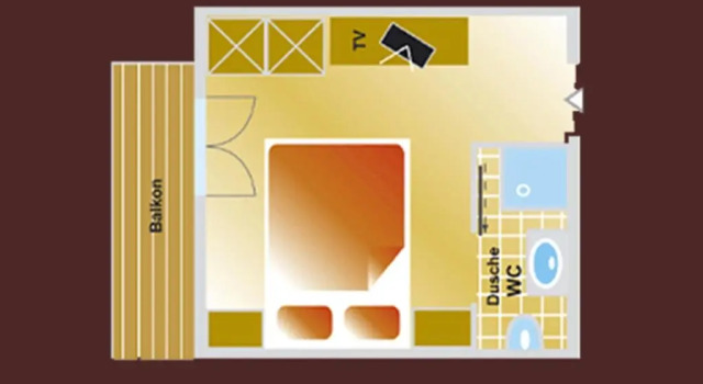 Двухместный номер Standard Ferienhotel Bergland