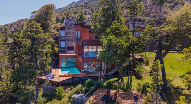 Апартаменты с видом на озеро Peñon de Arelauquen Suites Del Lago Bariloche Lenga PBC