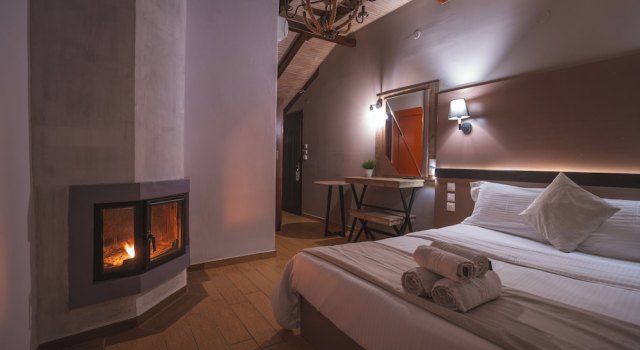 Полулюкс Deluxe с балконом Alkyonis Hotel & Spa