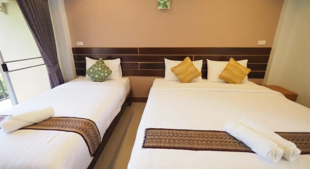 Трёхместный номер Deluxe с балконом Nan For You Resort