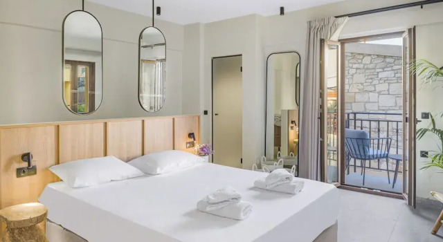 Двухместный номер Deluxe с видом на город Achatis Suites