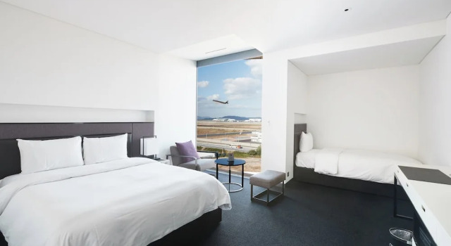 Двухместный номер Deluxe с красивым видом из окна Hotel ORA Incheon