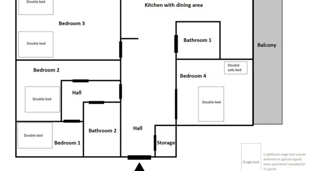 Apartments Wróblewskiego Street, Забронировать Апартаменты/квартира Старый город Краков, рядом с Базилика святой Марии