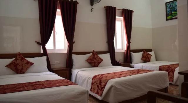 Трёхместный номер Deluxe KHÁCH SẠN MỸ NGỌC