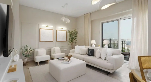 Апартаменты Deluxe Maison Privee - Charming Retreat w/ Panoramic Views on Yas Island