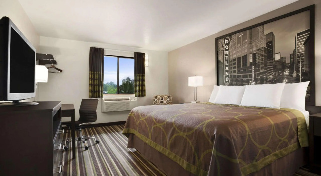 Двухместный номер Super 8 by Wyndham Portland Airport