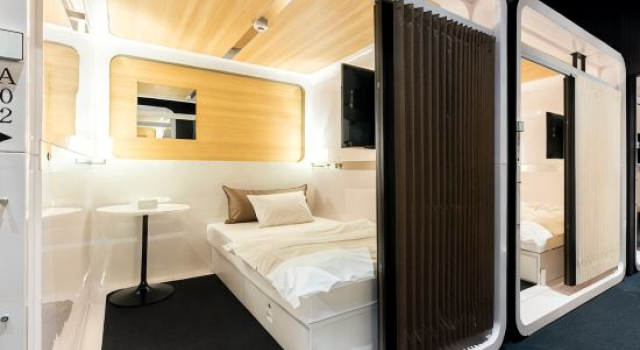 Капсула Superior TORIFITO Hotel & Pod Kanazawa Hyakumangokudori