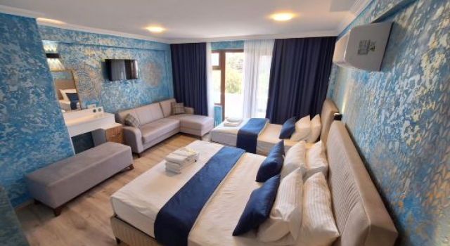 Семейный номер Standard с видом на море Dilmac Hotel