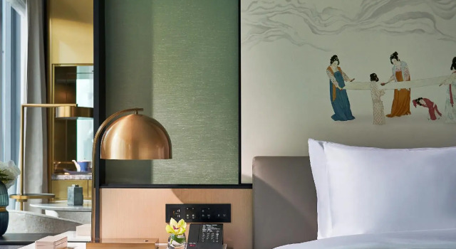 Номер Deluxe с видом на канал Kempinski Hotel Hangzhou