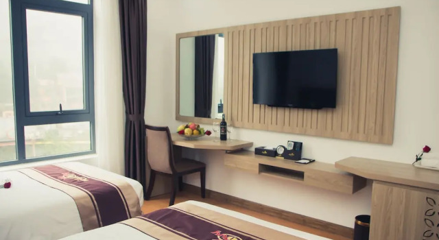 Двухместный номер Deluxe с видом на горы Gia Le Hotel