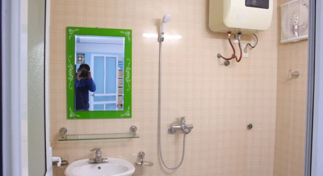 Кровать в общем номере Ha Giang Amazing Hostel