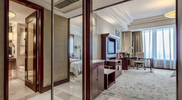 Двухместный номер Deluxe Yungang Jianguo Hotel