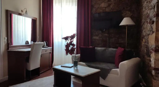 Трёхместный номер Standard с видом на море Hotel Aktaion Syros