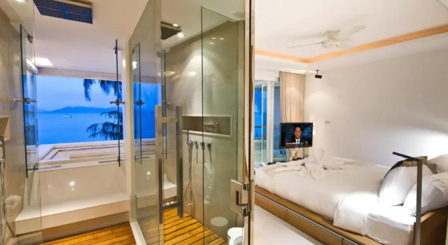 Двухместный номер Deluxe с видом на море Panu Luxury Beachfront Apartments