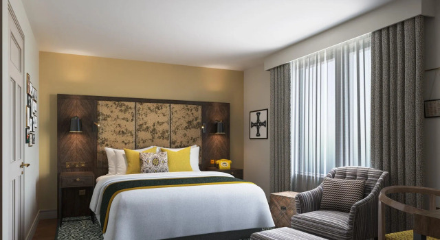 Номер Standard Мансарда Hotel Indigo - Durham by IHG