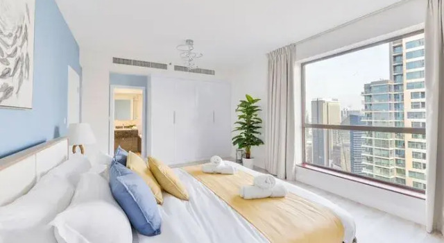 Luxury JBR I Sea View I Free Beach Resort Access, Забронировать Курортный отель Курортные отели Эмирата Дубая, рядом с Международный яхт-клуб Дубая, Курортный отель
