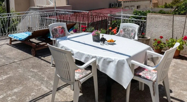 Апартаменты Apartments Franka - Studio With Terrace and Sea View