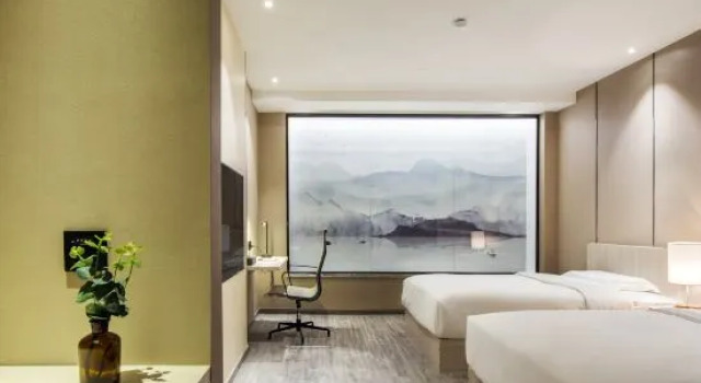 Двухместный номер Standard Leyizhu Hotel (Guangzhou Jiahe Wanggang Metro Station Jinbo Plaza Branch)