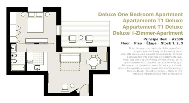 Апартаменты Deluxe LSA Príncipe Real by Numa