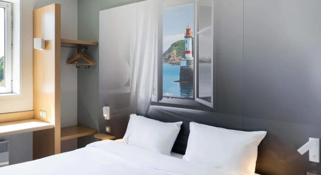 Двухместный номер B&B HOTEL Lorient Caudan