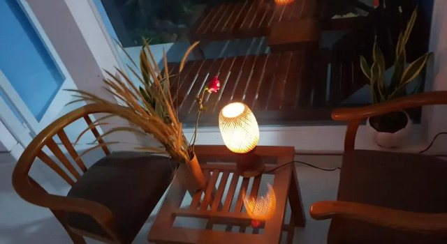 sunset beach house