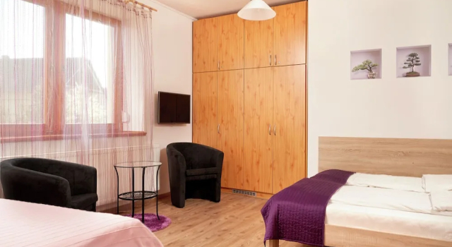 Четырёхместный семейный номер Standard c 1 комнатой Oázis Apartmanok
