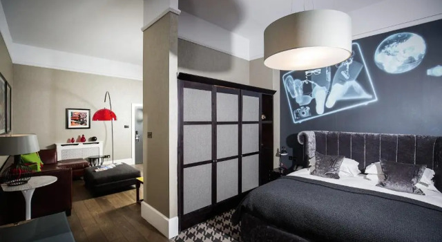 Люкс с видом на город Malmaison Glasgow