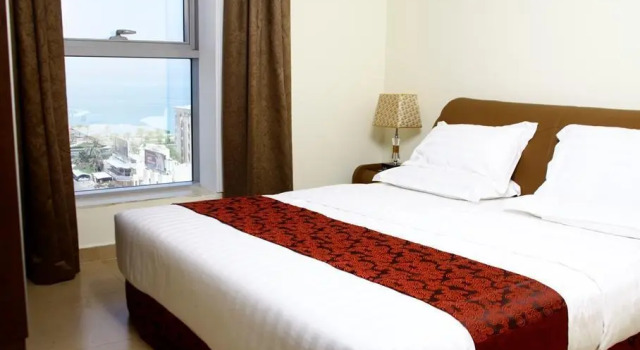 Номер Standard с видом на море السلام للشقق الفندقية Al SALAM HOTEL SUITES