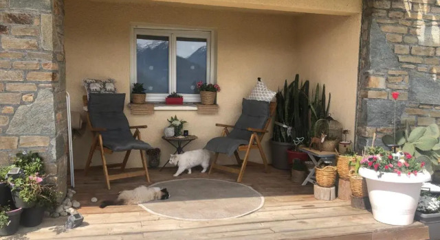 Апартаменты 35m2 Hauts d'Albertville Terrasse avec Vue