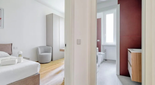 Bright 1-br apartment in Porta Genova, Забронировать Апартаменты/квартира Милан Ломбардия, рядом с Colonne di San Lorenzo