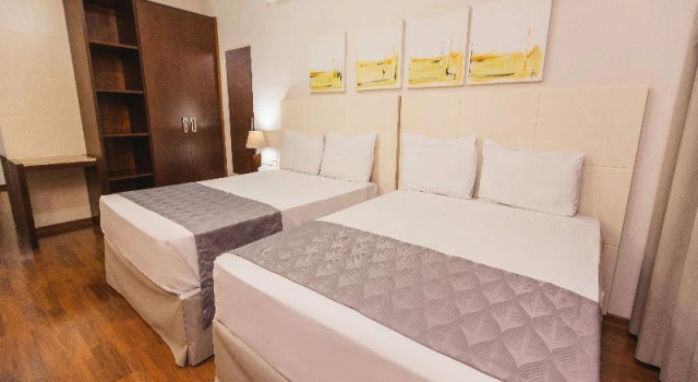 Четырёхместный номер Deluxe Hotel Dan Inn São José do Rio Preto by Nacional Inn