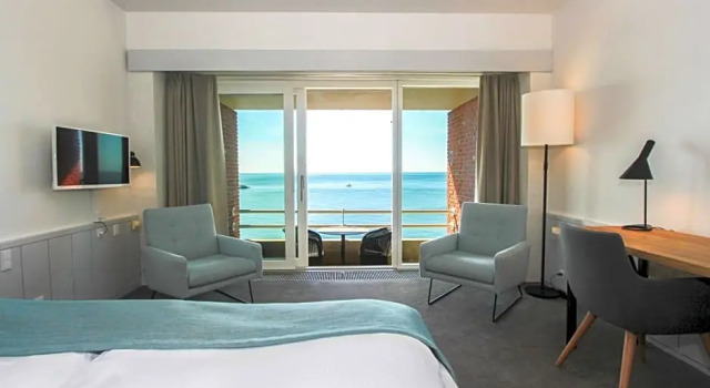 Номер Standard с балконом и с видом на море Griffen Spa Hotel