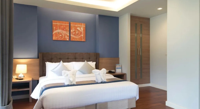 Одноместный номер Deluxe с балконом Green Ville Laguna Hotel