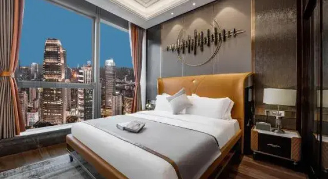 Люкс с красивым видом из окна Yunmu International Hotel, Chongqing Jiefangbei Hongyadong Branch