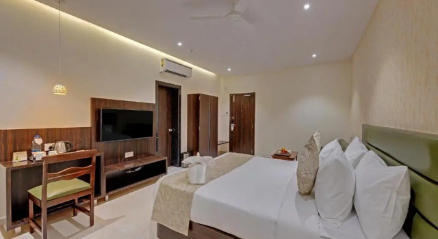 Luksusowy pokój Guruprerna Beacon Resort, Dwarka