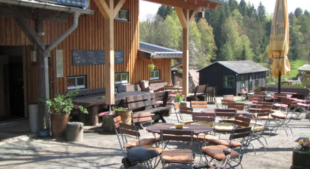 Кровать в общем номере "Ottendorfer Hütte" - Bergwirtschaft