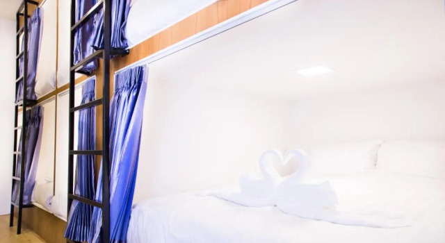 Кровать в общем номере (женский номер) Phukhao Hostel