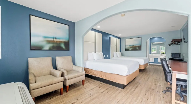 Четырёхместный номер Standard Executive Inn & Suites Magnolia
