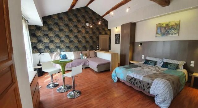 Номер Superior Chambres dHôtes Grange Carrée
