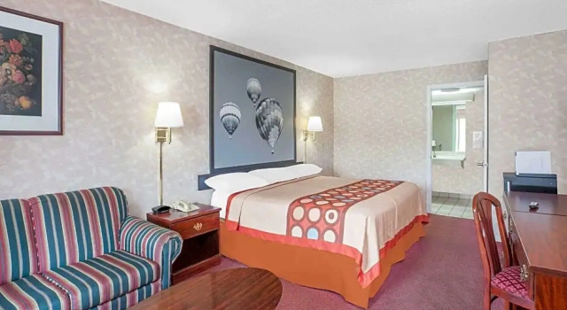 Standaard Tweepersoonskamer Super 8 by Wyndham Decatur Priceville