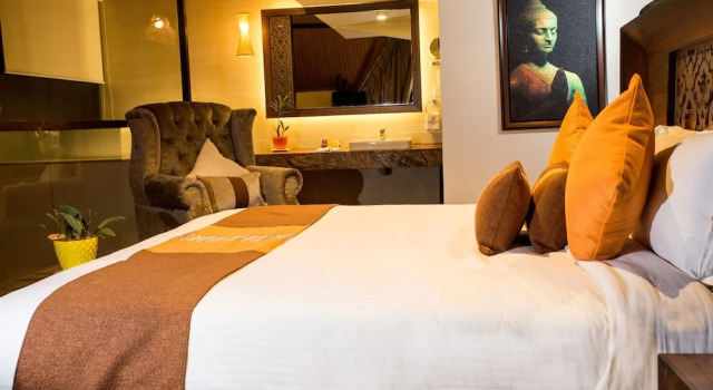 Номер Executive Дуплекс с красивым видом из окна Hotel Mystic Mountain
