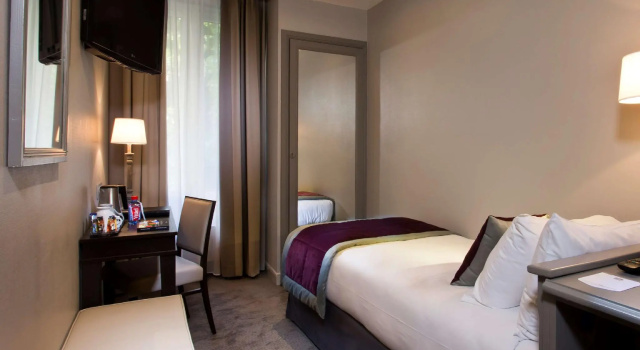 Одноместный номер Standard с видом на сад Hôtel Montcalm