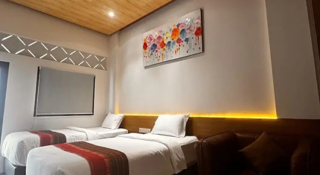 Deluxe værelse med altan med landudsigt Abe Hotel & Convention