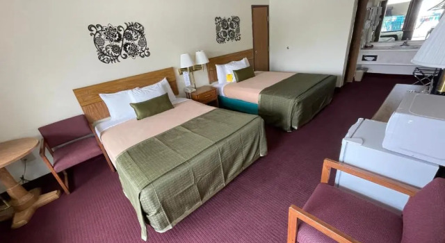 Четырёхместный номер Standard Цокольный этаж Ozark Valley Lodge