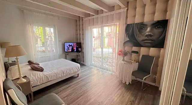 Двухместный номер Standard с видом на сад Hôtel Le Manoir